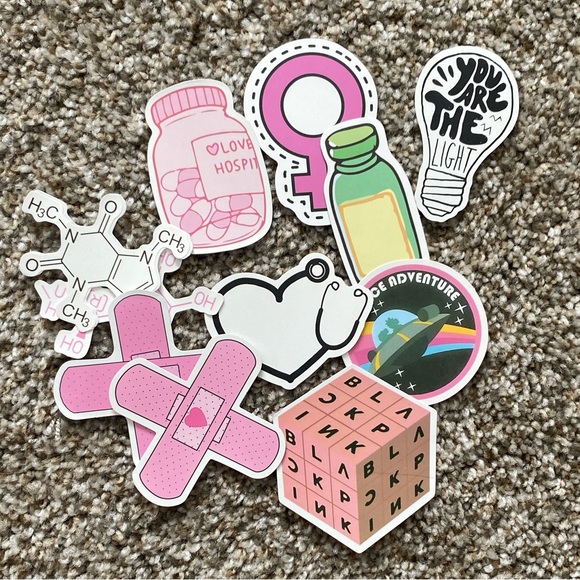 Other - ❤️ 3/$15 pack of 11 Vibrant Sticker Collection
